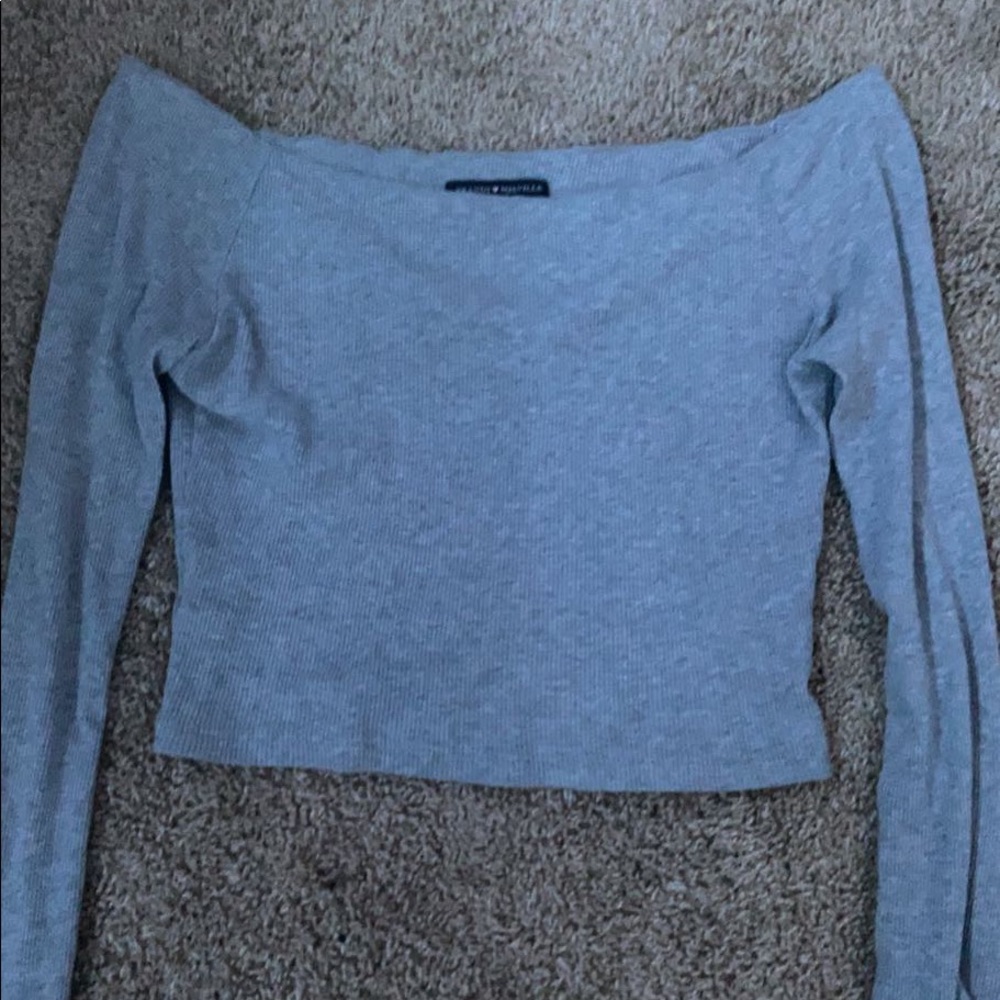 brandy off the shoulder top
